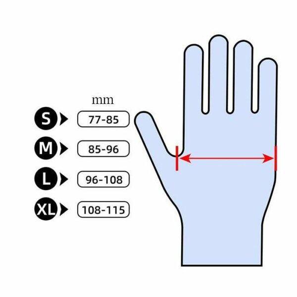 Mesurer main pour connaître taille gant